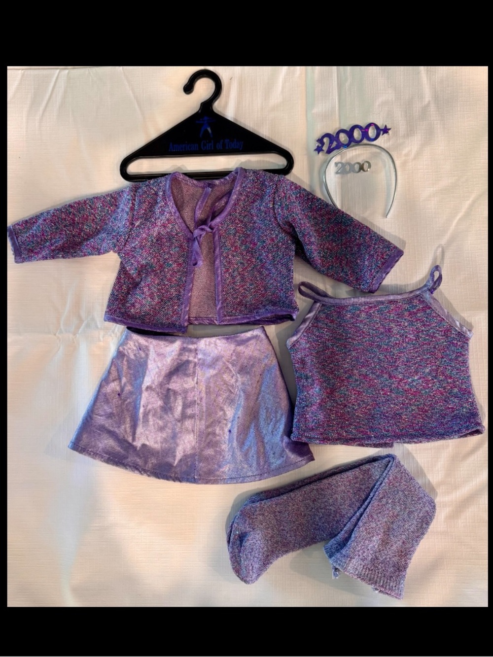American Girl Isabel Hoffman’s New Year’s Outfit~2000 Millennium Party Y2K-VTG